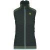 Karpos ALAGNA PLUS EVO dámska vesta Thyme/Black Sand