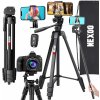 STATÍV 5v1 TRIPOD 161 cm PILOT DRŽIAK NA TELEFÓN NEXO ČIERNY PILOT POŤAH