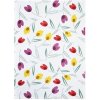 SCAN QUILT Kuchynské utierky Dekoro 228/2 Tulipány Bavlna 50x70 cm