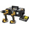 DeWalt DCK2051E2T Sada akumulátorového elektrického náradia 2x1,7AH 18V