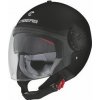 CABERG otvorená prilba, model riviera V3, čierna matná