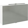 Sapho CLOE galérka s LED osvetlením, 80x50x18cm, biela