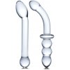 Glas G-Spot Pleasure Glass Dildo Set 2 pcs