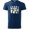 Tachometer 70 - Klasické pánske tričko vyššej gramáže - XS ( Polnočná modrá )