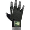RDX T2 Weightlifting Rukavice ARMY GREEN - M