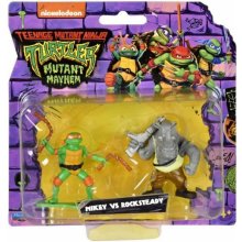 Funrise Teenage Mutant Ninja Turtles Mickey vs. Rockstedy NINGA Turtles Minifigures