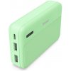 HAMA Pocket 10, powerbanka 10000 mAh, 2,1 A, výstup: 2x USB-A, zelená - 00201771