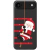 AppleKing ochranný kryt so vzorom Santa Claus pre iPhone Air - čierny - možnosť vrátiť tovar ZADARMO do 30tich dní