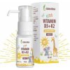 BLENDEA Kids vitamin D3 + K2 kvapky pre deti 10 ml
