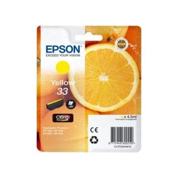 Epson 33 Yellow - originálny