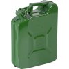 STREND Kanister JerryCan LD10, 10 lit, kovový, na PHM, zelený