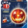 Ravensburger Verlag GmbH Ravensburger nočné svetlo 3D puzzle s hlavou tekvice 72 dielikov s LED diódou