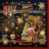 IZMAEL Samolepka na stenu/Tapeta Merry Christmas/Typ4 60 x 90