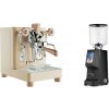 Lelit Bianca PL162T V3, gold + Eureka Atom Specialty 75, black