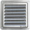 HACO Ventilačná mriežka – kryt NVM, 150 x 150 mm K, nerezová oceľ 0710