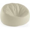 Sablio Sedací vak Cocoon Bílá slonová kost - 75 x 45 x 35 cm