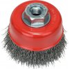 Bosch Miskovitá kefa pre uhlové brúsky oceľ zvlnený drôt 70 mm hrúbka 0,3 mm 2608622098