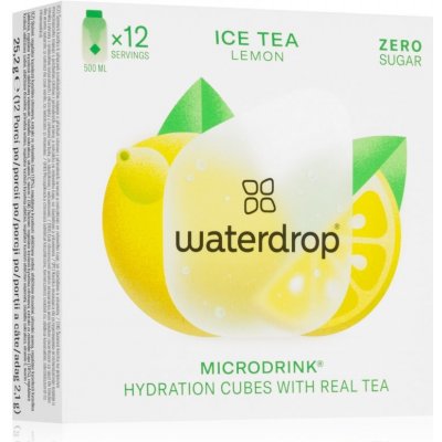 Waterdrop Microdrink Ice Tea nápoj s vitamínom C a B3 príchuť Lemon 12 ks