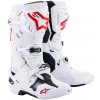 TOPÁNKY TECH 10 SUPERVENTED, ALPINESTARS, PERFOROVANÉ (BIELA/ČERVENÁ/ČIERNA) 2025 Veľkosť: 45,5