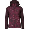 Dámska softshellová bunda ALPINE PRO, HOORA Vínová,Ružová M