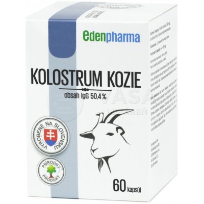 EdenPharma Kolostrum Kozie 60 kapsúl