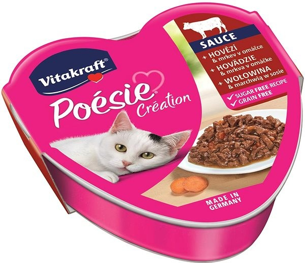 Vitakraft Cat Poésie šťáva hovädzie mrkev 85 g