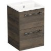 Kúpeľňová skrinka s umývadlom Intedoor TRENTA 40 cm dub tabak gladstone TRE MINI 40 2Z B 25