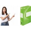 Esselte Standard archívny box zelený A4 80 mm