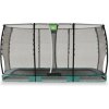 Exit Allure Classic pozemná trampolína 214x366cm - zelená