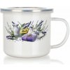 Hrnček smalt. pr.10cm 0,5l LAVENDER + plastové veko