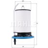 MAHLE Palivový filter KX398
