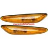 BMW 3 E46 9/01-3/05 bočné smerovky oranžové Sada L+P