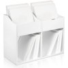 ZOMO VS-Box 200/2 Biela (VS-Box 200/2 je praktický spôsob ako ukladať svoje vinylové platne štýlovým a účinným spôsobom. Kapacita 400 - 480 LP.)