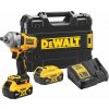 DCF891P2T DEWALT 18VOLT AKU BEZUHLÍKOVÝ RÁZOVÝ UTAHOVÁK 1/2