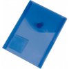 Karton P+P Plastový obal A6 s cvočkom modrý