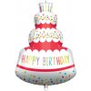 Procos Fóliový balón Narodeninová torta 94 cm