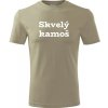 Kaki tričko Skvelý kamoš - darček pre kamoša L