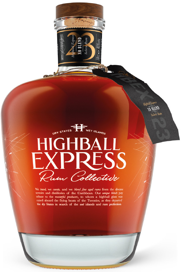 Highball Express XO blend 23y 40% 0,7 l (čistá fľaša)