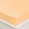 Jersey napínacie prestieradlo JR-004 Marhuľové 200 x 220 - výška 20 cm