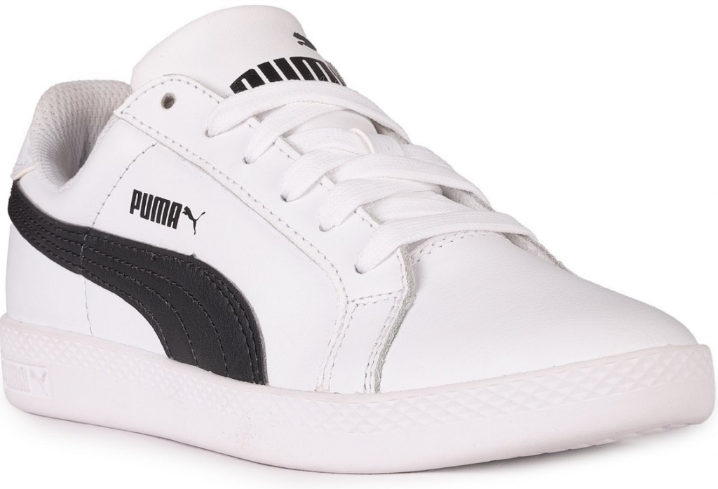 Puma Dámské boty Smash W 360780 white/black uni