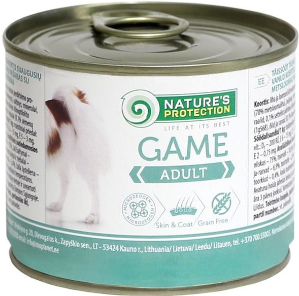 Natures Protection Adult game 200 g