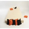 Cornhole doska prírodné set 2ks + 8ks vreciek