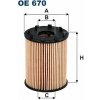 Olejový filter FILTRON OE 670 OE 670