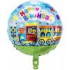 Fóliový balónik Happy Birthday 45 cm