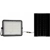 V-TAC VT-120W LED svetlomety, solárny modul 15 W, neutrálna biela, čierna, 7826; 7826