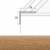 EFFECTOR Schodová lišta A36 Dub pieskový 270 cm samolepiaca