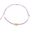 Náramok shamballa - 1 ks 2 fialová lila