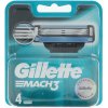 Gillette Mach 3 náhradné brity na holenie 4 ks M