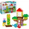 LEGO® DUPLO 10431 Prasiatko Peppa – záhrada a domček na strome