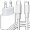 Nabíjačka ZeeTech USB typ C pre Apple 3000 mA 9 V Nabíjačka USB-C do iPhone 12 13 14 15 16 biela